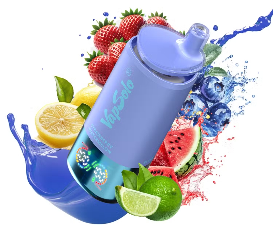 Ontdek de VapSolo Triple 30000 Puffs Vape - Citroen limoen & aardbei watermeloen & bosbessenijs: Een Smaakexplosie in de Nederlandse Vape-Wereld
